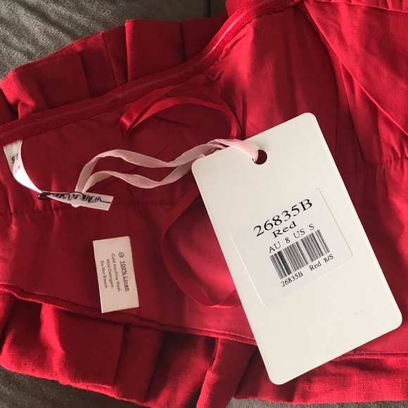 Red crop top - Picture 4 of 5